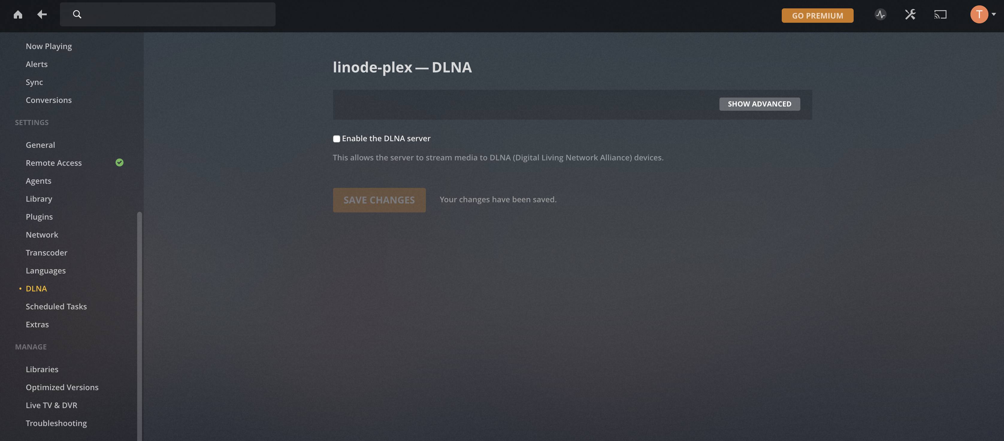 Disable DLNA Disable DLNA