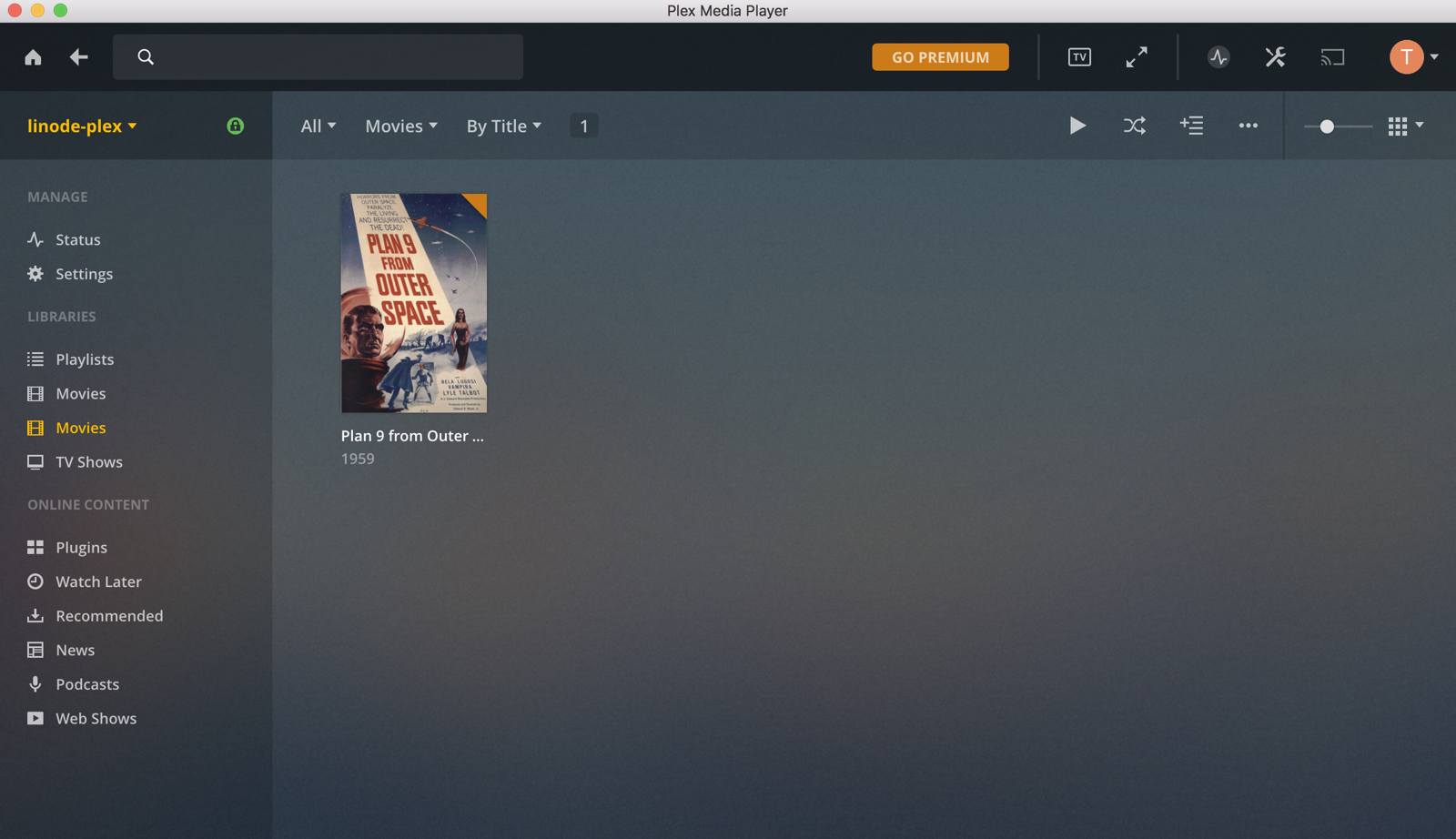 Plex’s macOS App