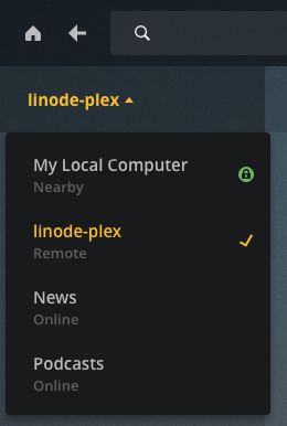 Connect to your Plex Server Connect to your Plex Server